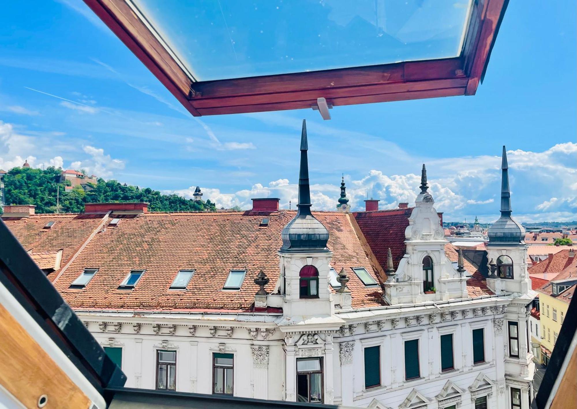 Apstay City Center I Free Parking I Self Check-In Graz Exterior foto